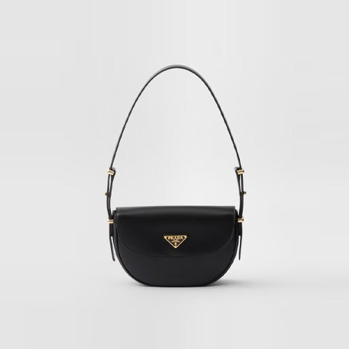 프라다 아르케 가죽 숄더백 블랙 1BD365