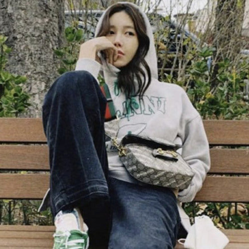 구찌 X 발렌시아가 해커 프로젝트 홀스빗 1955 미니 숄더백 (이지아 착용)