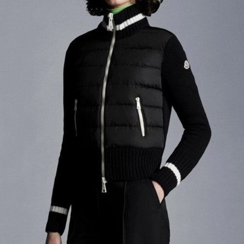 몽클레어 패딩 가디건 블랙 G20939