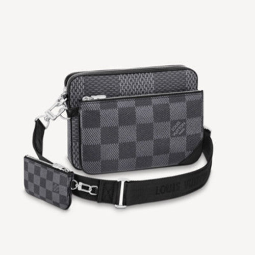 루이비통 트리오 메신저백 다미에 N50017