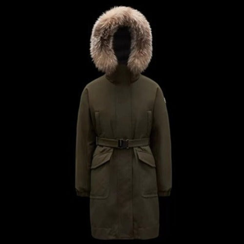 몽클레어 카멜라인 롱패딩 2color