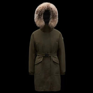 몽클레어 카멜라인 롱패딩 2color