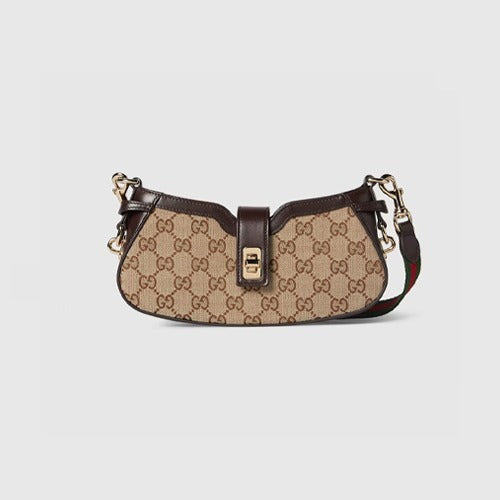 구찌 문 사이드 미니 숄더백 베이지/브라운 786015