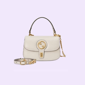 구찌 블론디 탑 핸들백 화이트 735101