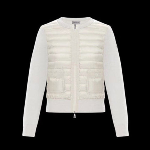 몽클레어 암로고 니트 패딩 믹스 자켓 2color