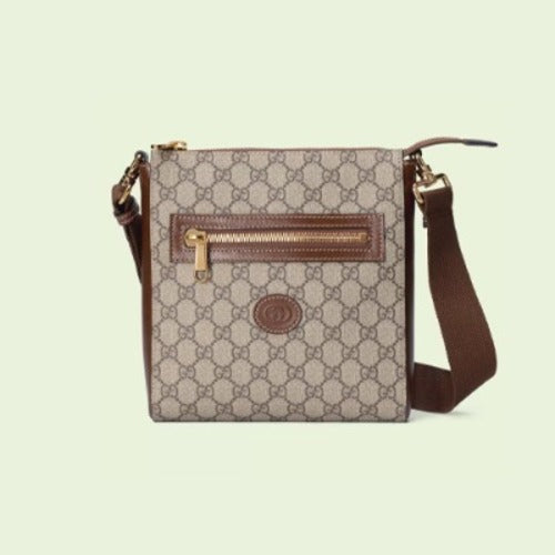 구찌 GG 수프림 메신저백 베이지 681021