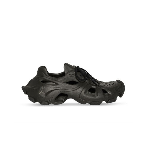 발렌시아가 HD 레이스업 스니커즈 블랙