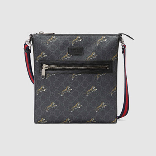 구찌 베스트리에 타이거 메신저백