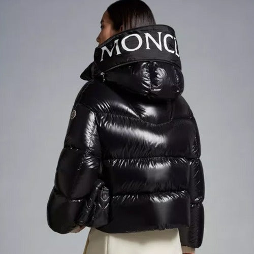 몽클레어 후페 쇼트 다운 자켓 블랙