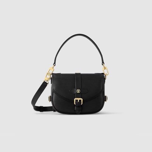 루이비통 에피 소뮈르 BB 블랙 M23469