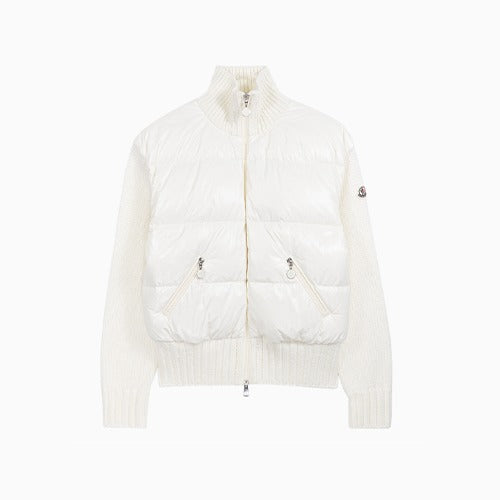 몽클레어 여성 트리콧 쇼트 패딩 가디건 2color