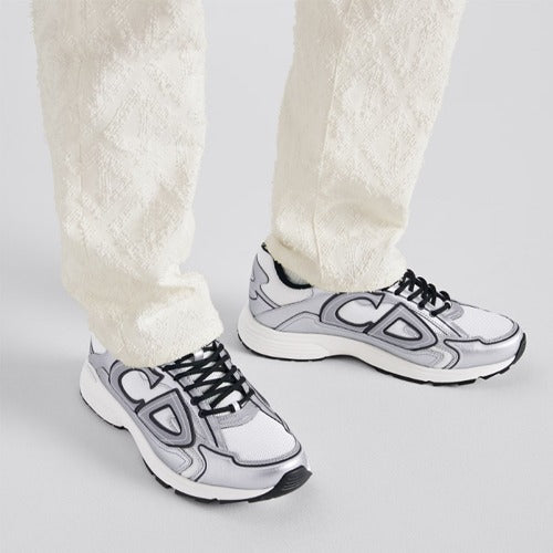 디올 B30 스니커즈 실버/화이트