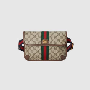 구찌 오피디아 GG 스몰 벨트백 브라운 752597