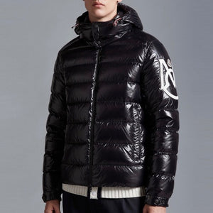 몽클레어 살룩스 쇼트 다운 패딩 자켓 블랙