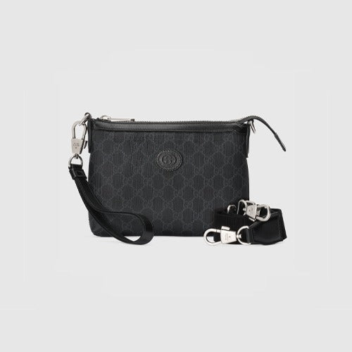 구찌 인터로킹 G 메신저백 블랙 760021