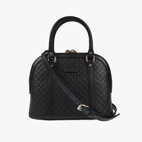 구찌 마이크로시마 돔 토트백 블랙 2size