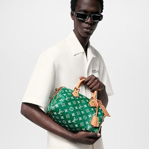 루이비통 스피디 P9 반둘리에 25 그린 M24423