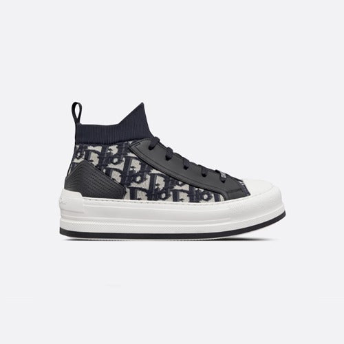 디올 워크 앤 디올 플랫폼 스니커즈 블랙