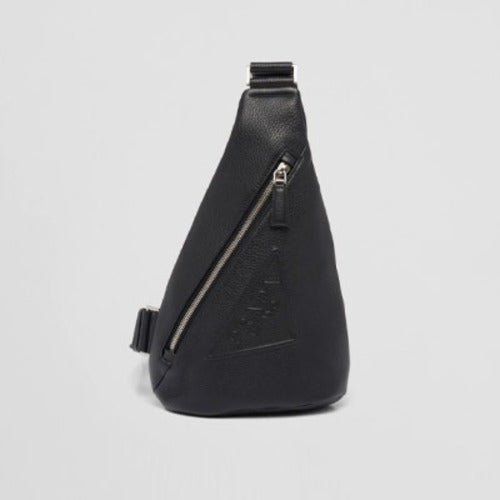 프라다 크로스 가죽 백 블랙 2VZ098