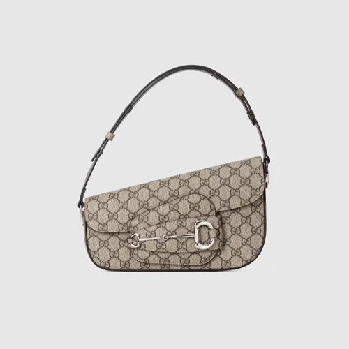 구찌 홀스빗 1955 스몰 숄더백 베이지 764155