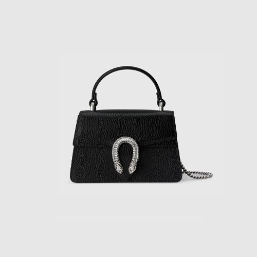 구찌 디오니서스 미니 탑핸들백 블랙 752029