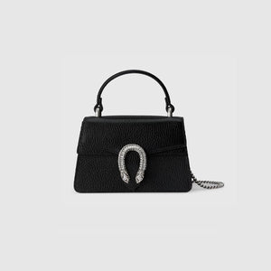 구찌 디오니서스 미니 탑핸들백 블랙 752029