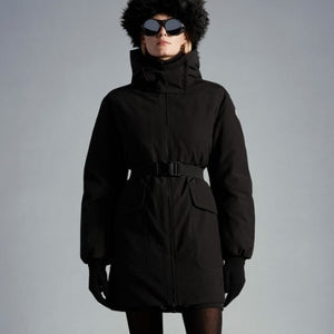 몽클레어 본리우 롱 다운 패딩 블랙