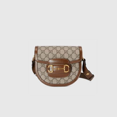 구찌 홀스빗 1955 미니 라운드백 브라운 760191 (김나영 착용)