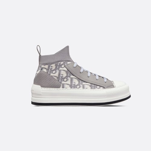 디올 워크 앤 디올 플랫폼 스니커즈 그레이