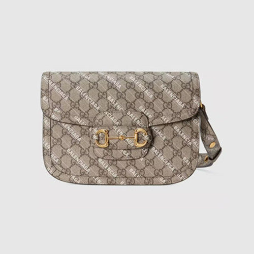 구찌 X 발렌시아가 해커 프로젝트 홀스빗 1955 스몰 숄더백