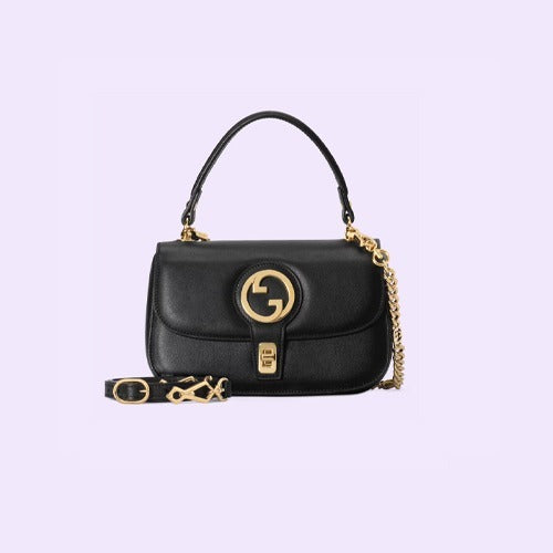 구찌 블론디 탑 핸들백 블랙 735101