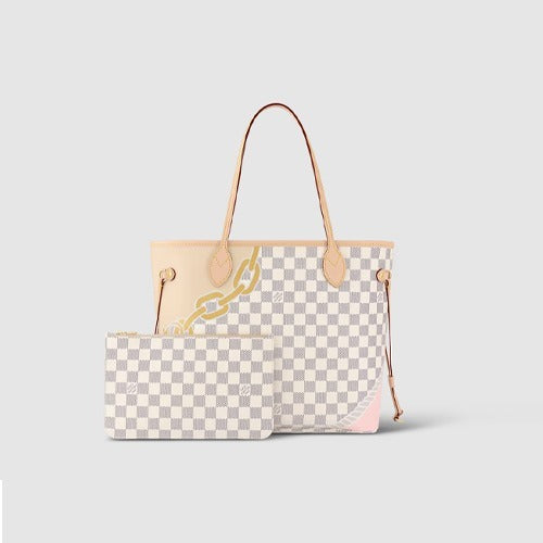 루이비통 네버풀 MM 다미에 아주르 노티컬 N40471