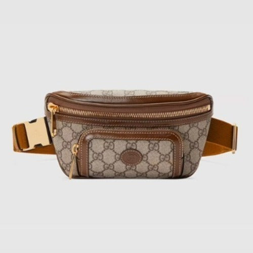 구찌 인터로킹 G 벨트백 베이지 682933