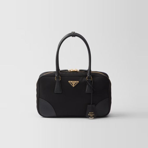 프라다 리에디션 1978 미디엄 투 핸들백 블랙 1BB115 (카리나,이나연 착용)