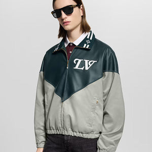 루이비통 그래픽 레더 믹스 트랙 자켓 1AIJX2