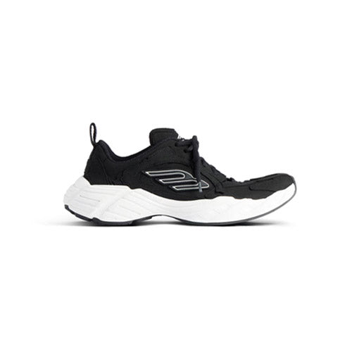 발렌시아가 스웨이드 먼데이 스니커즈 블랙/화이트