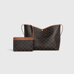 셀린느 트리오페 소프트 쇼퍼백 탠 (김나영 착용)