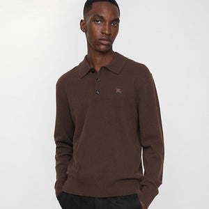 [국내배송] 버버리 EKD 롱 슬리브 폴로 니트 4color