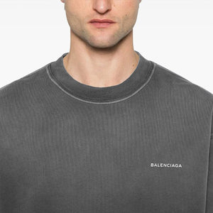 [국내배송] 발렌시아가 피그먼트 워싱 맨투맨 2color