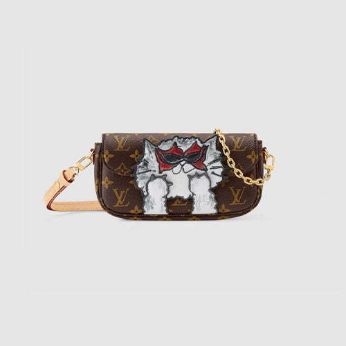 루이비통 고양이 월릿 온 체인 아이비 M15148