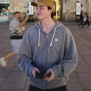 [국내배송] 아크네스튜디오 페이스패치 후드집업 4color (이종석 착용) - 재입고 -