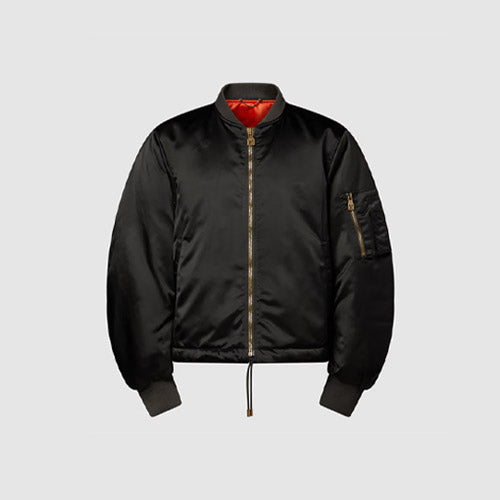 루이비통 크롭드 보머 재킷 딥 카키 1AIMS4