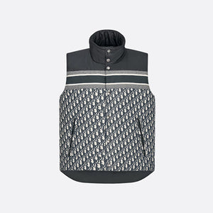 디올 오블리크 리버시블 푸퍼 패딩 조끼