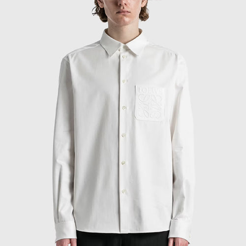 [국내배송] 로에베 아나그램 포플린 셔츠 2color