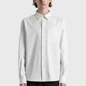 [국내배송] 로에베 아나그램 포플린 셔츠 2color