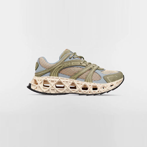디올 B35 NXXT 스니커즈 그린/브라운