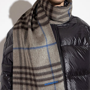 [국내배송] 버버리 레터링 로고 캐시미어 체크 머플러 5color - 재입고 -