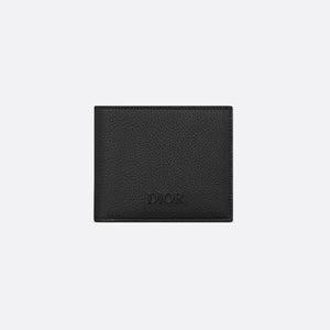 디올 아이콘 가죽 프리베 반지갑 블랙