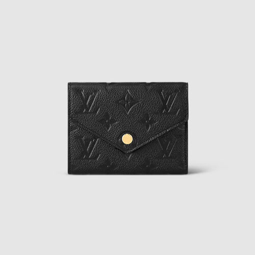 루이비통 모노그램 앙프렝뜨 빅토린 월릿 블랙 M64060