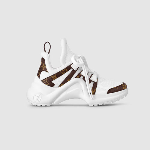 루이비통 모노그램 LV 아치라이트 스니커즈 화이트 1A43L1